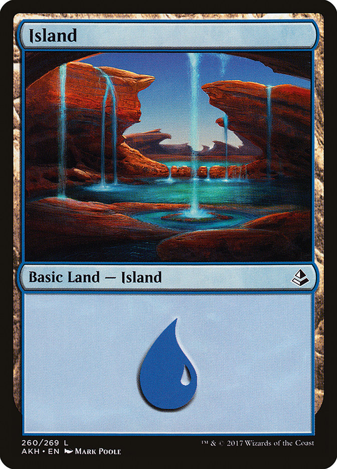 Island (260) [Amonkhet] | PLUS EV GAMES 