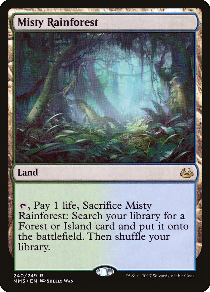 Misty Rainforest [Modern Masters 2017] | PLUS EV GAMES 