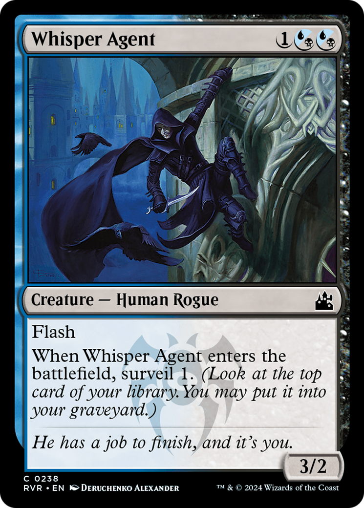 Whisper Agent [Ravnica Remastered] | PLUS EV GAMES 