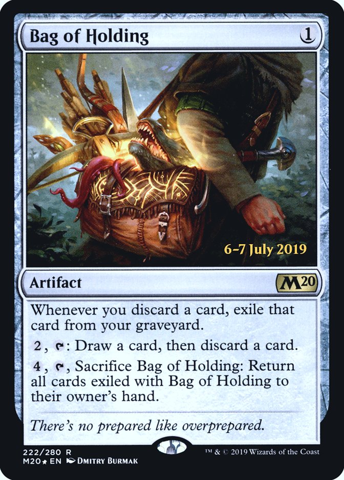 Bag of Holding  [Core Set 2020 Prerelease Promos] | PLUS EV GAMES 