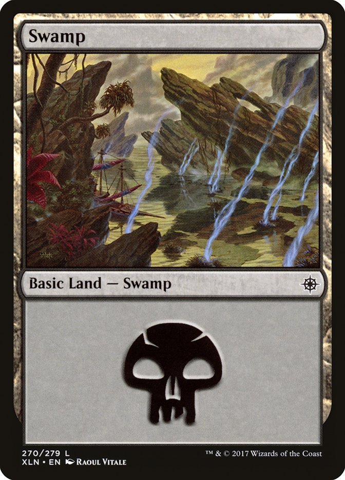 Swamp (270) [Ixalan] | PLUS EV GAMES 