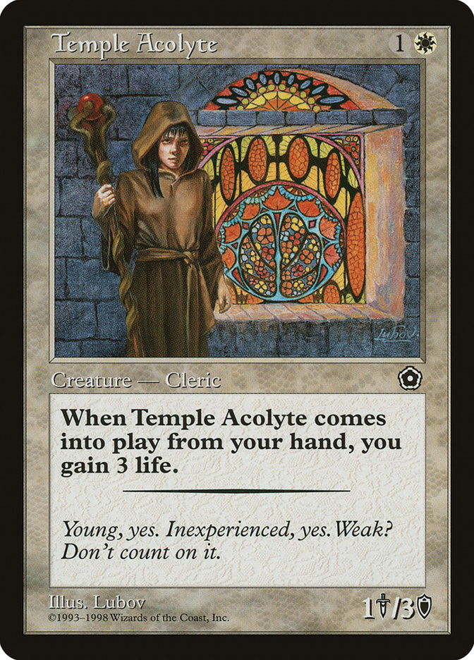 Temple Acolyte [Portal Second Age] | PLUS EV GAMES 