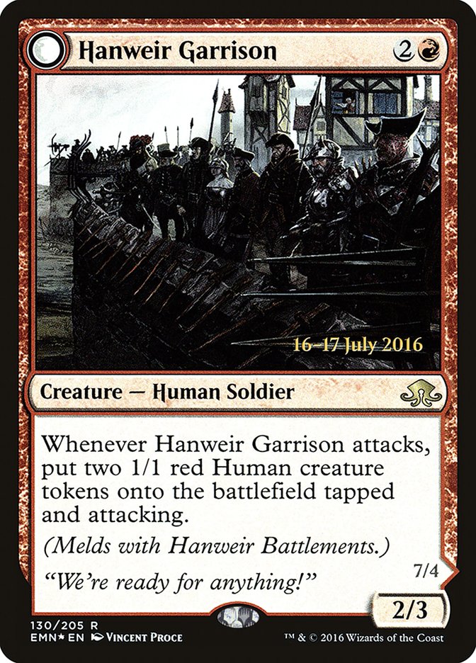 Hanweir Garrison  [Eldritch Moon Prerelease Promos] | PLUS EV GAMES 