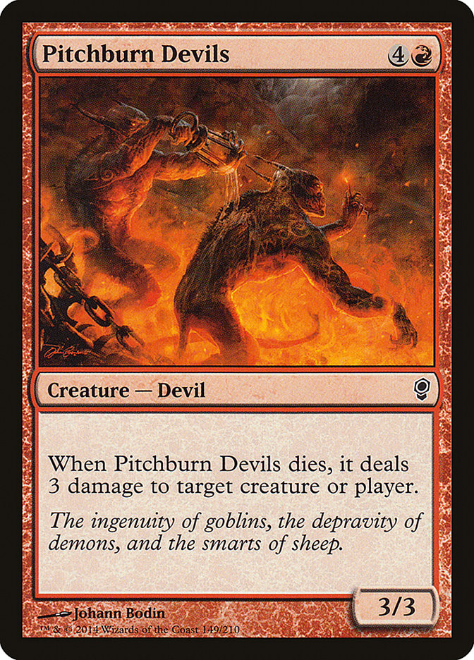 Pitchburn Devils [Conspiracy] | PLUS EV GAMES 