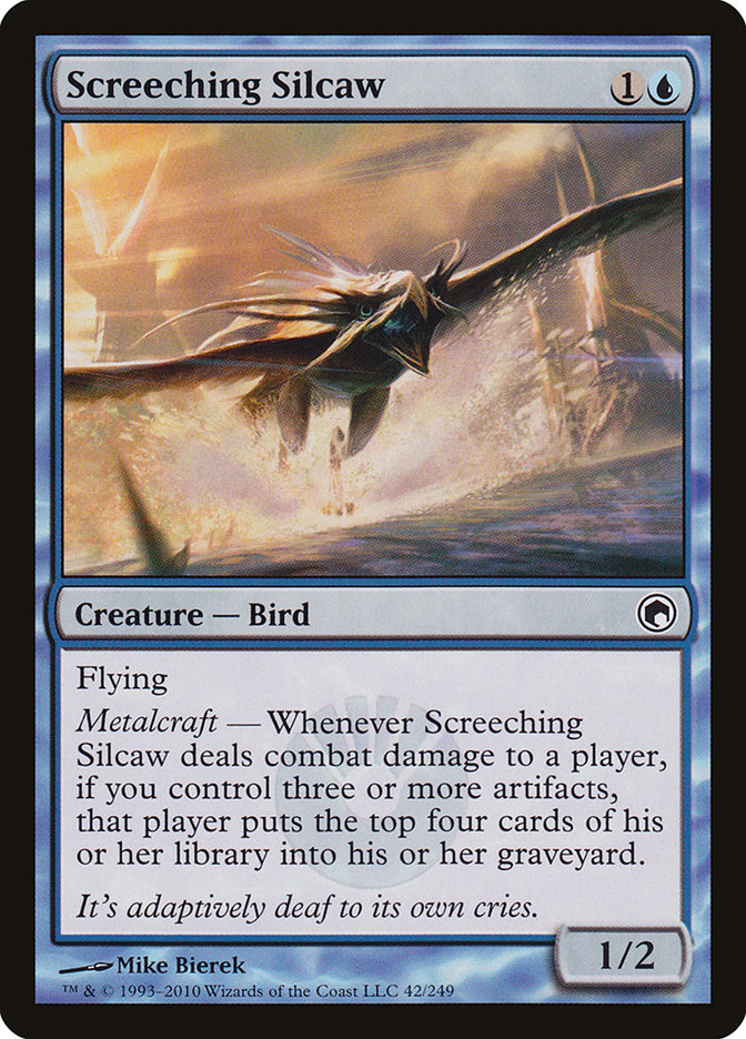 Screeching Silcaw [Scars of Mirrodin] | PLUS EV GAMES 