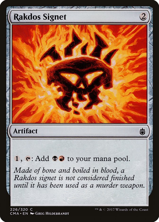 Rakdos Signet [Commander Anthology] | PLUS EV GAMES 