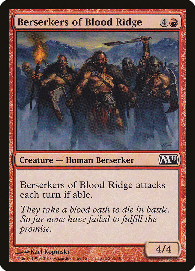 Berserkers of Blood Ridge [Magic 2011] | PLUS EV GAMES 
