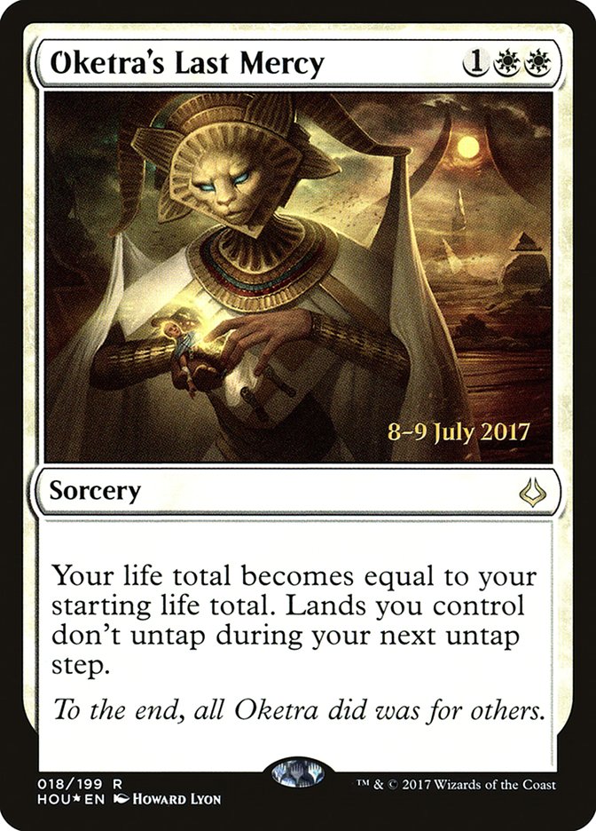 Oketra's Last Mercy  [Hour of Devastation Prerelease Promos] | PLUS EV GAMES 