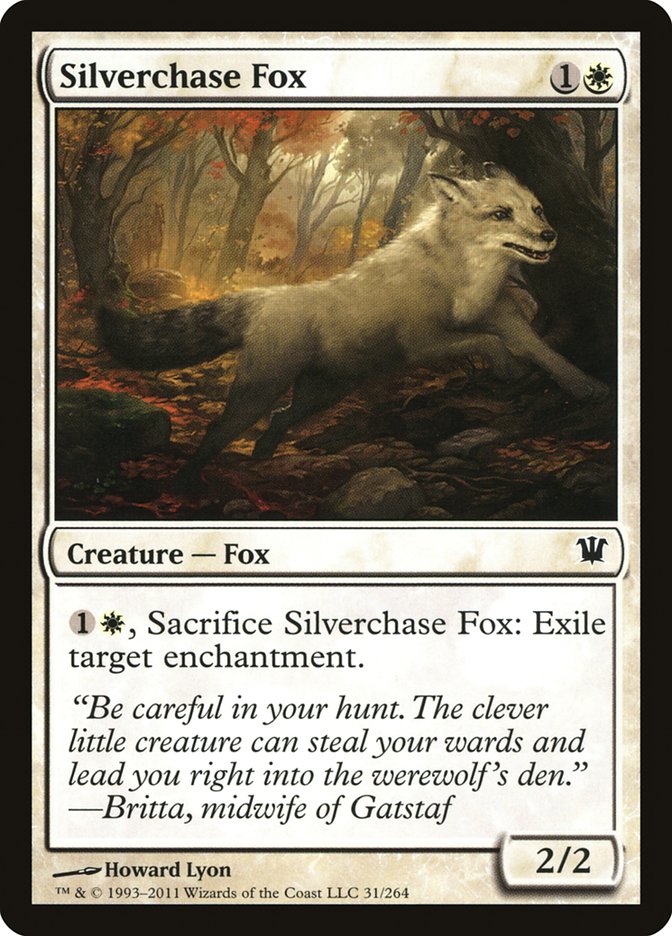 Silverchase Fox [Innistrad] | PLUS EV GAMES 