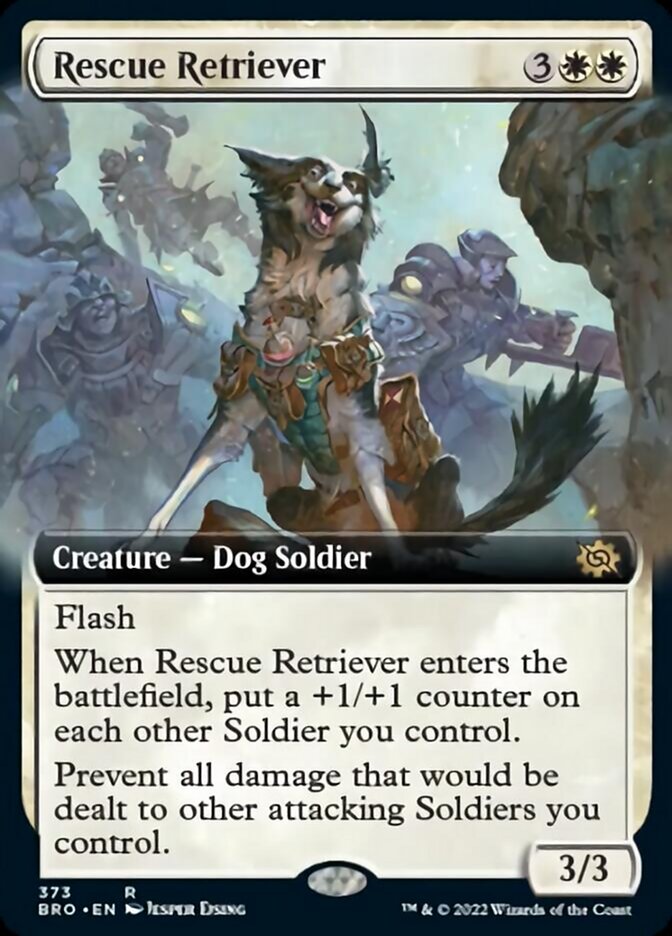 Rescue Retriever (Extended Art) [The Brothers' War] | PLUS EV GAMES 