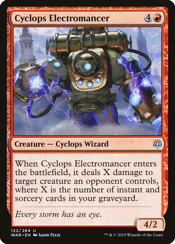 Cyclops Electromancer [War of the Spark] | PLUS EV GAMES 