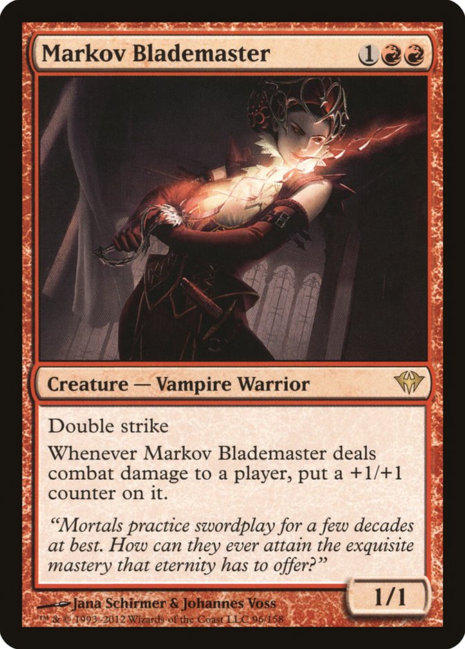 Markov Blademaster [Dark Ascension] | PLUS EV GAMES 