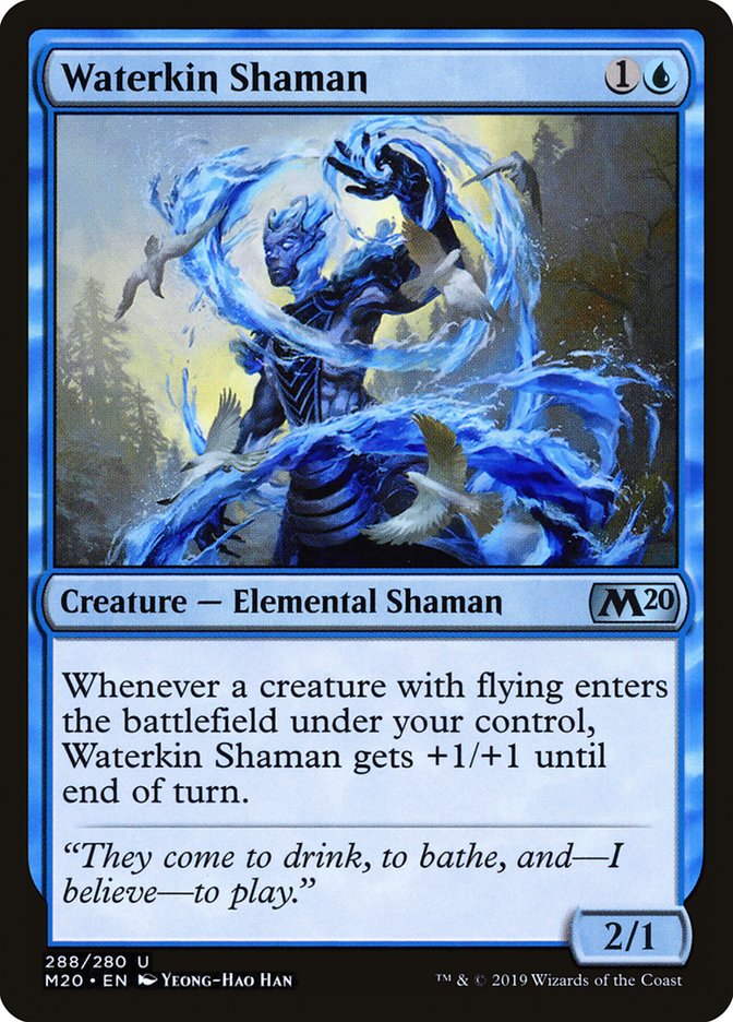 Waterkin Shaman [Core Set 2020] | PLUS EV GAMES 