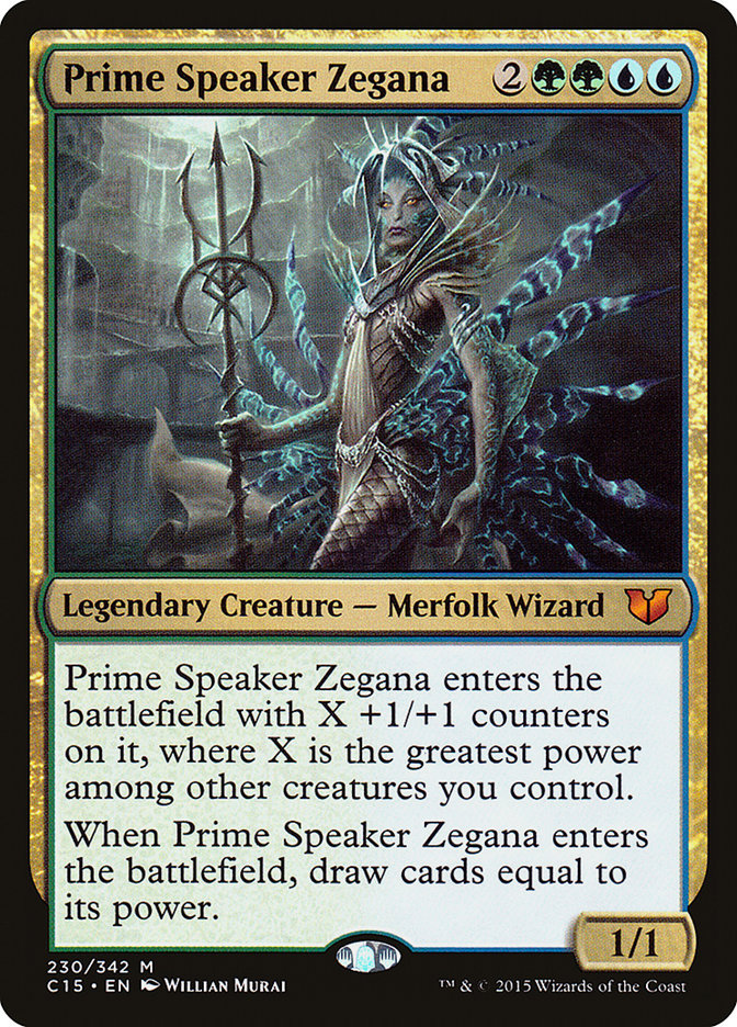 Prime Speaker Zegana [Commander 2015] | PLUS EV GAMES 