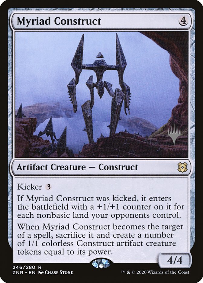 Myriad Construct (Promo Pack) [Zendikar Rising Promos] | PLUS EV GAMES 