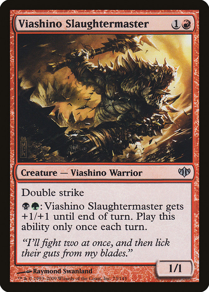 Viashino Slaughtermaster [Conflux] | PLUS EV GAMES 