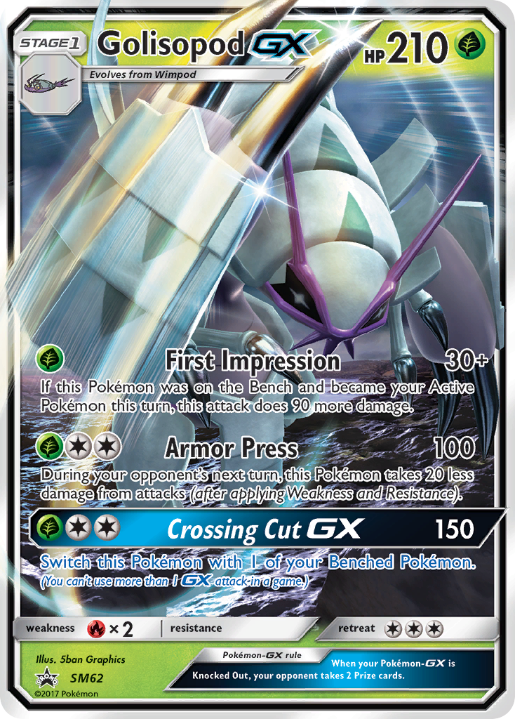 Golisopod-GX [SM Black Star Promos]