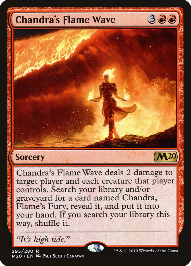 Chandra's Flame Wave [Core Set 2020] | PLUS EV GAMES 