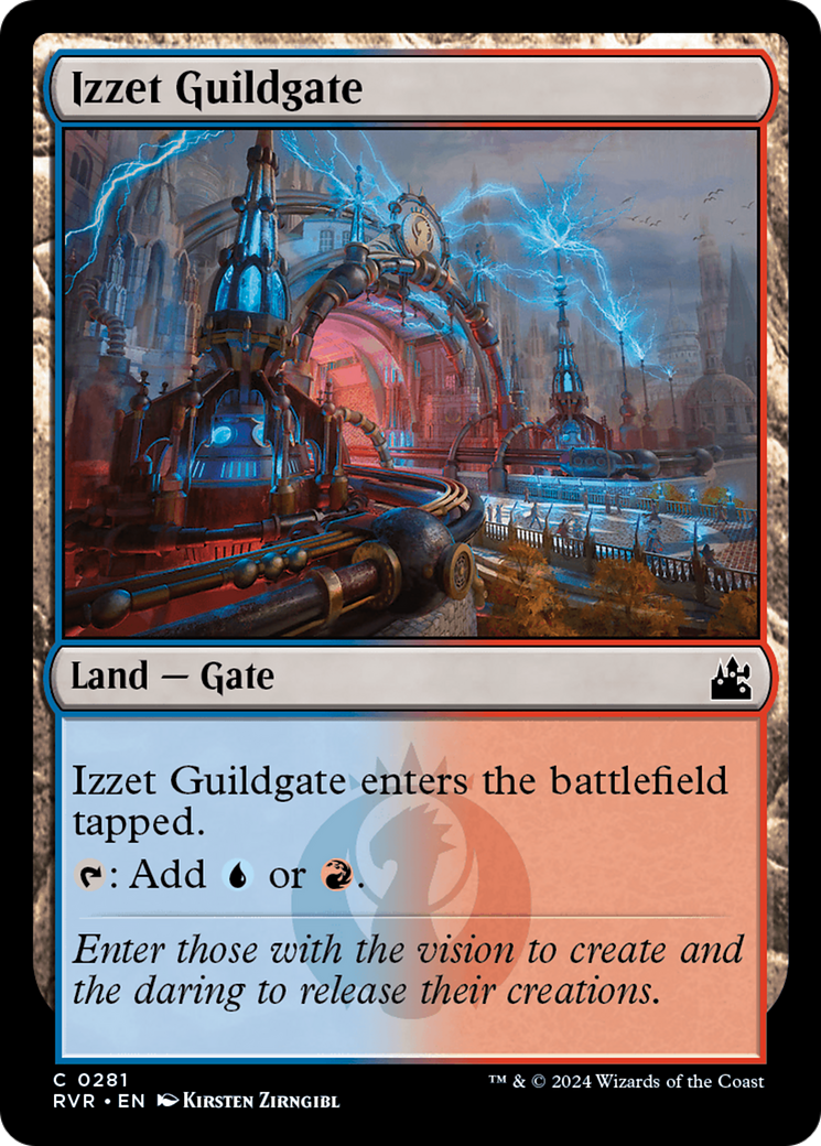 Izzet Guildgate [Ravnica Remastered] | PLUS EV GAMES 