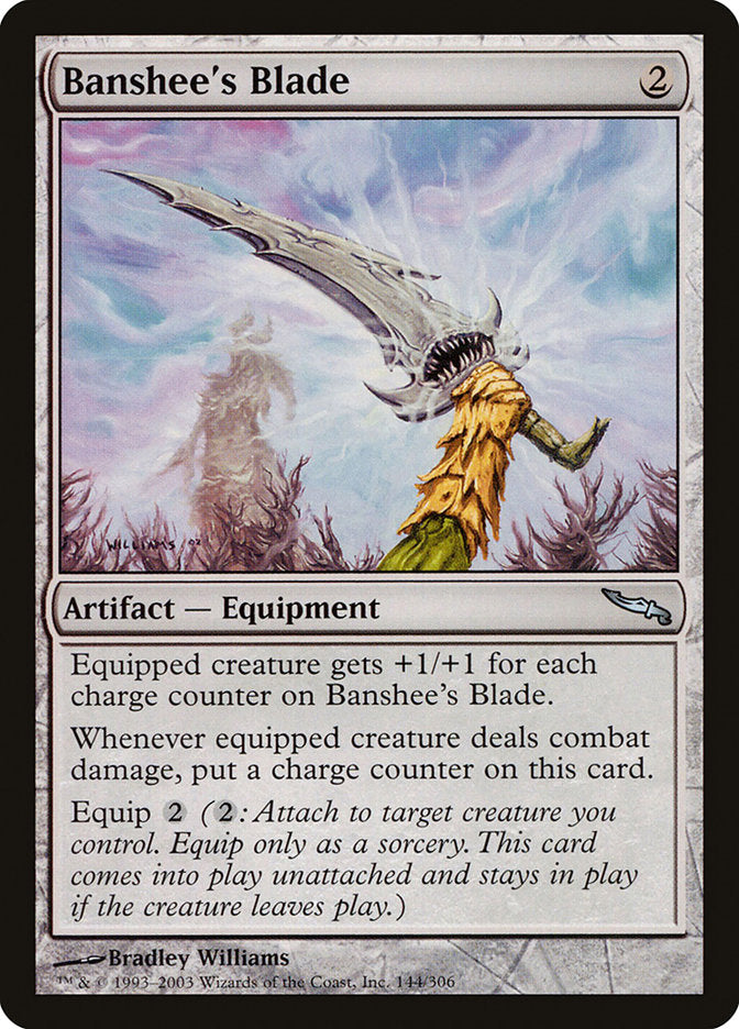 Banshee's Blade [Mirrodin] | PLUS EV GAMES 