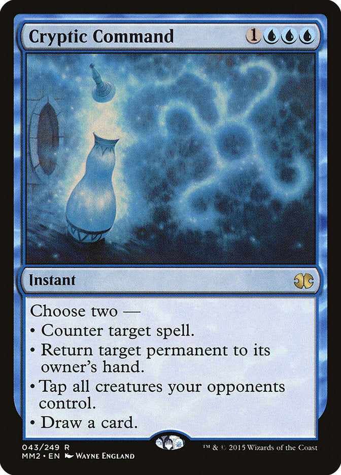Cryptic Command [Modern Masters 2015] | PLUS EV GAMES 