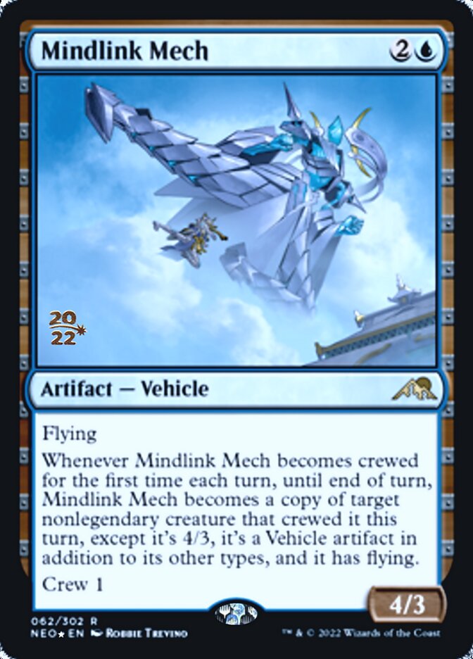 Mindlink Mech [Kamigawa: Neon Dynasty Prerelease Promos] | PLUS EV GAMES 