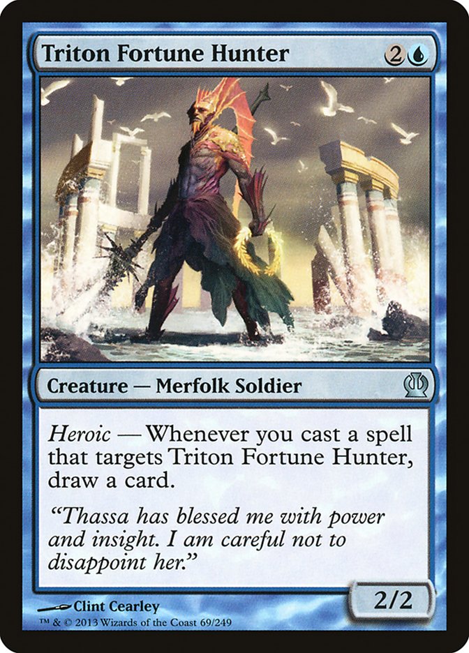 Triton Fortune Hunter [Theros] | PLUS EV GAMES 