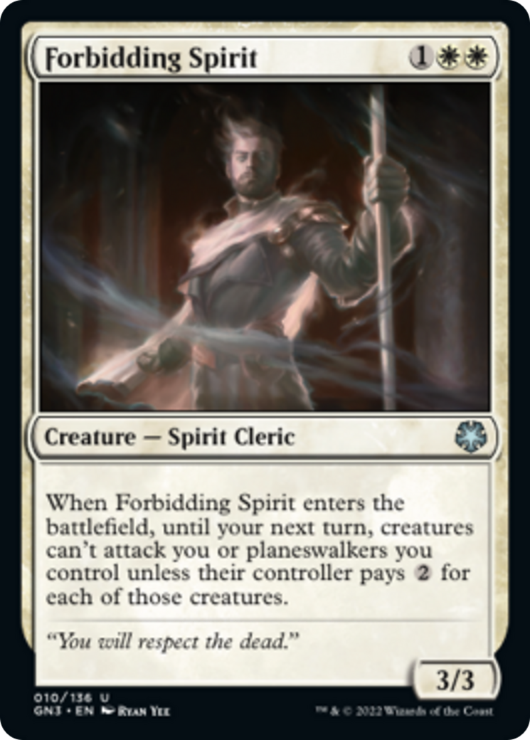 Forbidding Spirit [Game Night: Free-for-All] | PLUS EV GAMES 