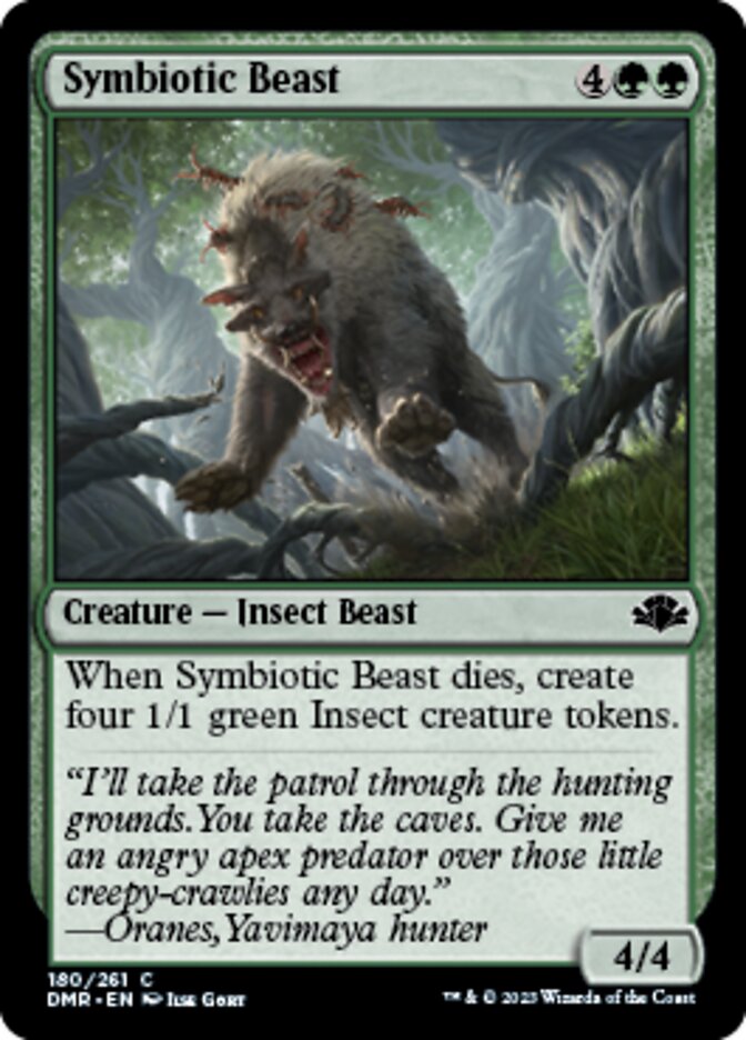 Symbiotic Beast [Dominaria Remastered] | PLUS EV GAMES 