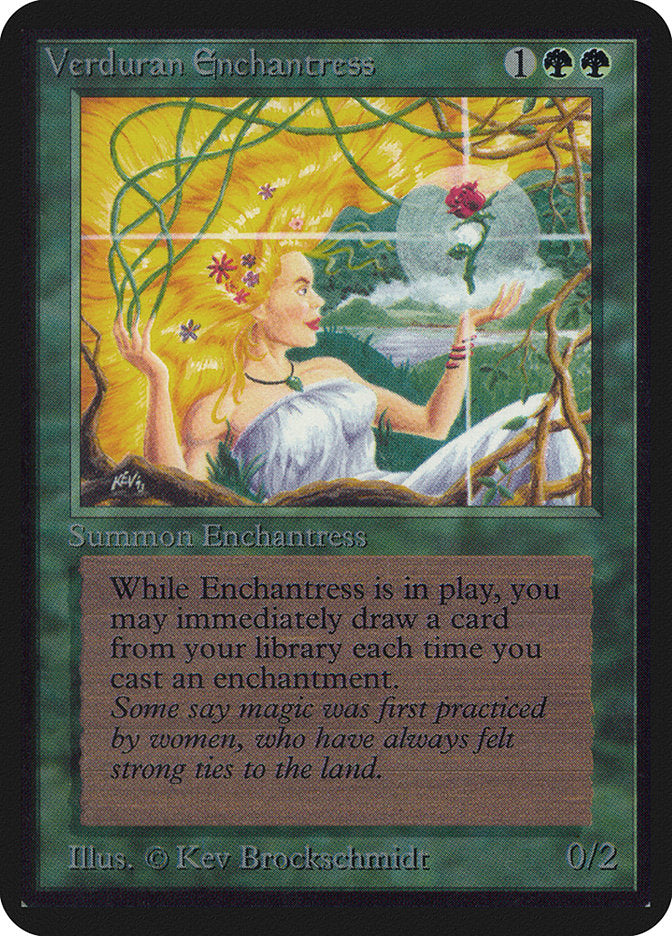 Verduran Enchantress [Limited Edition Alpha] | PLUS EV GAMES 