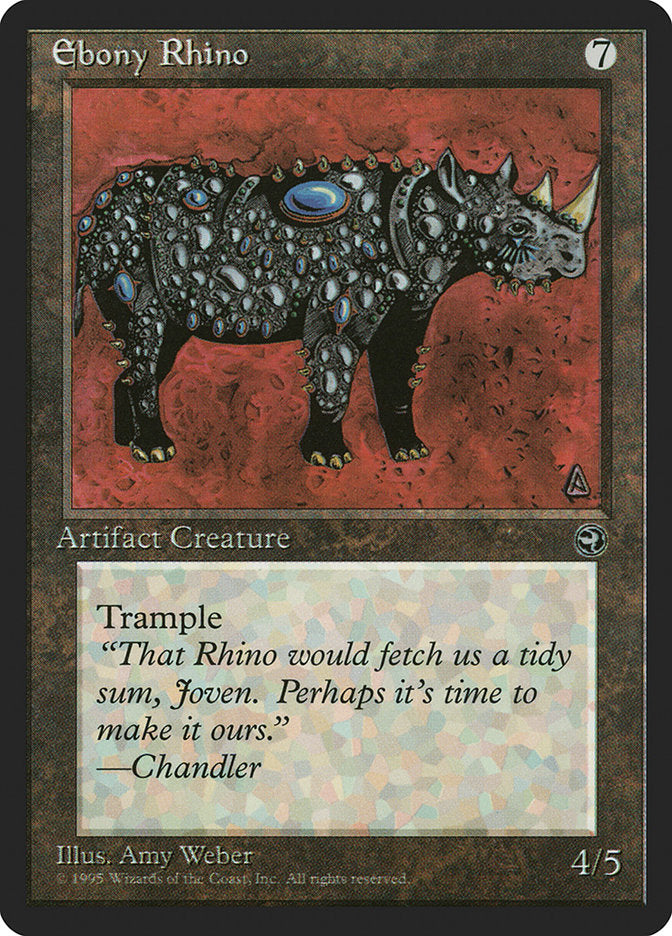 Ebony Rhino [Homelands] | PLUS EV GAMES 