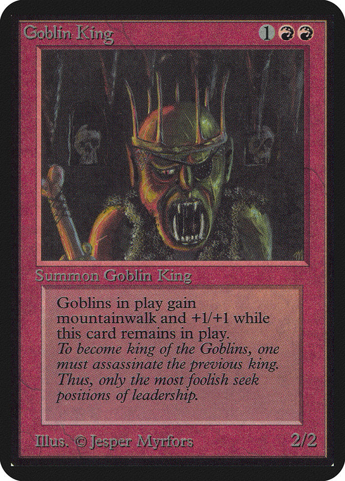 Goblin King [Limited Edition Alpha] | PLUS EV GAMES 