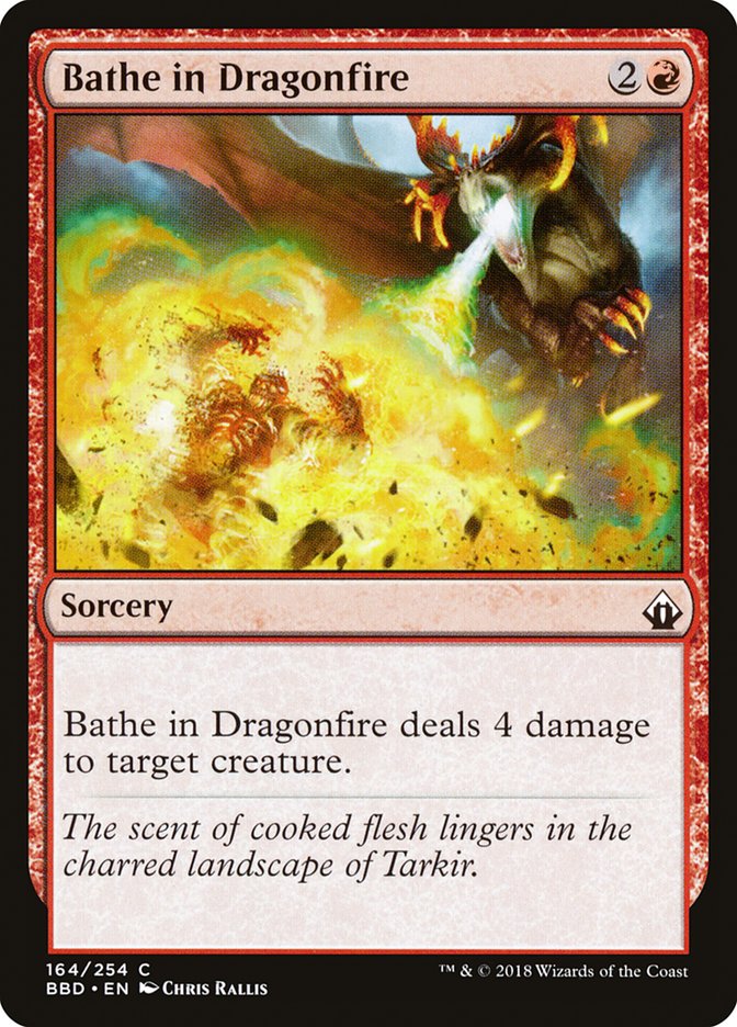 Bathe in Dragonfire [Battlebond] | PLUS EV GAMES 