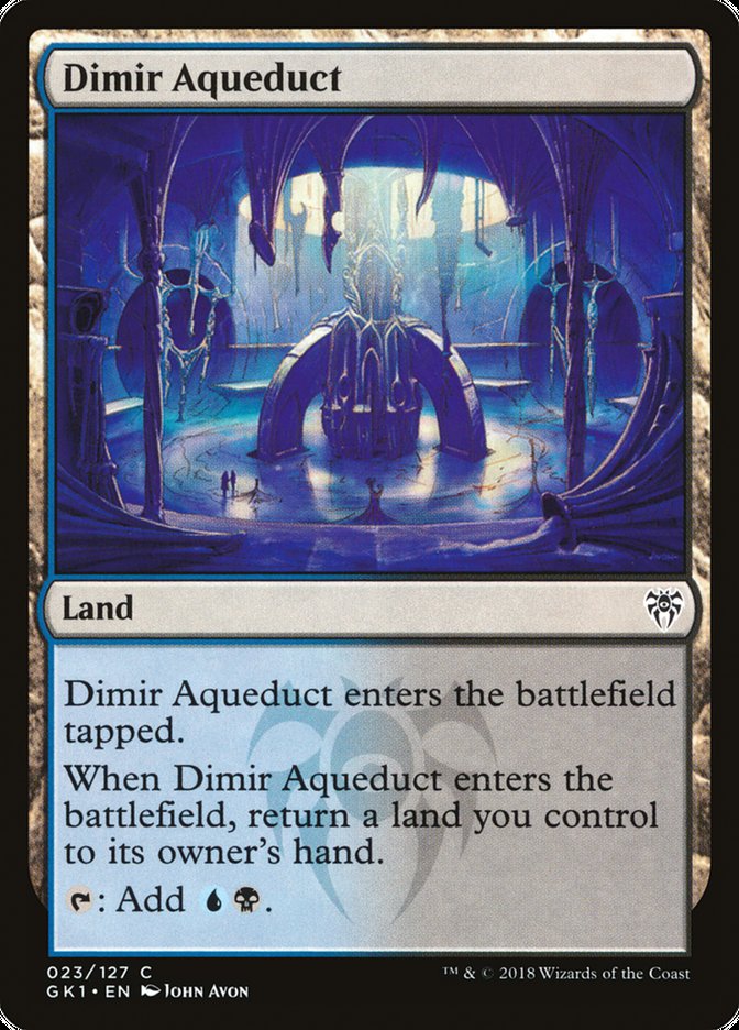 Dimir Aqueduct [Guilds of Ravnica Guild Kit] | PLUS EV GAMES 