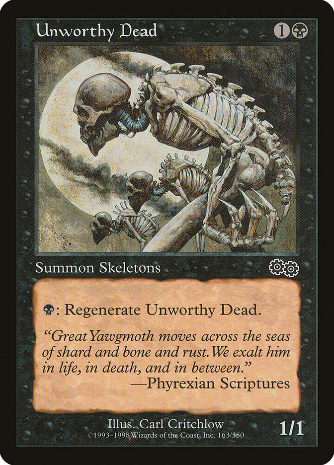 Unworthy Dead [Urza's Saga] | PLUS EV GAMES 