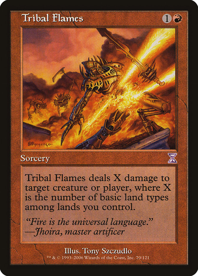 Tribal Flames [Time Spiral Timeshifted] | PLUS EV GAMES 