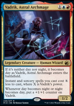 Vadrik, Astral Archmage (Promo Pack) [Innistrad: Midnight Hunt Promos] | PLUS EV GAMES 