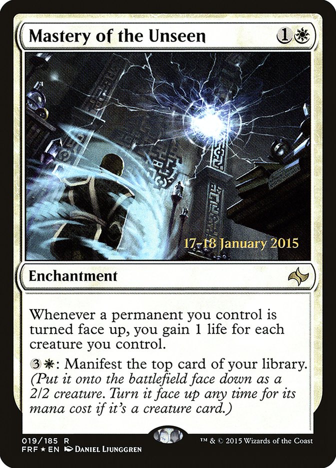 Mastery of the Unseen  [Fate Reforged Prerelease Promos] | PLUS EV GAMES 