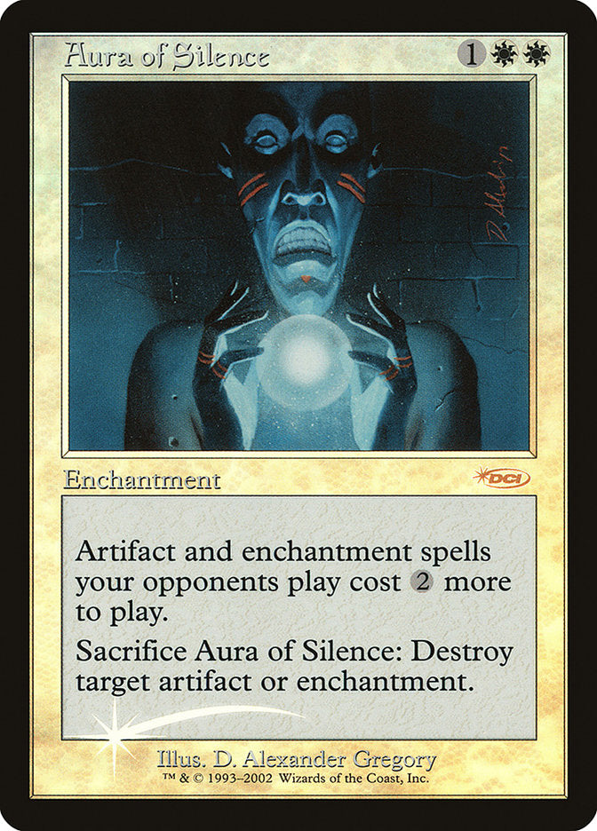 Aura of Silence [Friday Night Magic 2002] | PLUS EV GAMES 