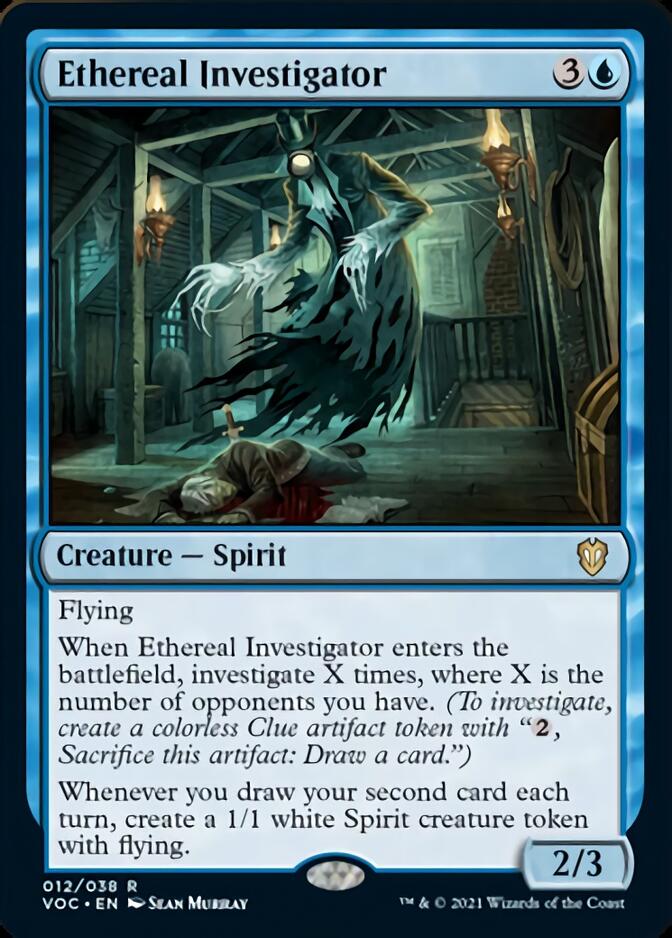 Ethereal Investigator [Innistrad: Crimson Vow Commander] | PLUS EV GAMES 