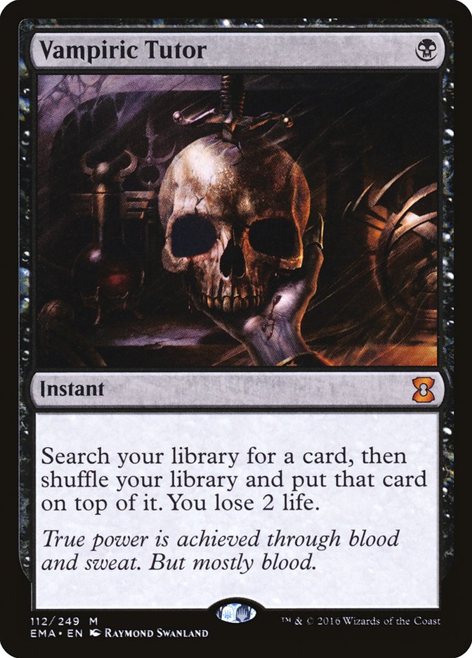 Vampiric Tutor [Eternal Masters] | PLUS EV GAMES 