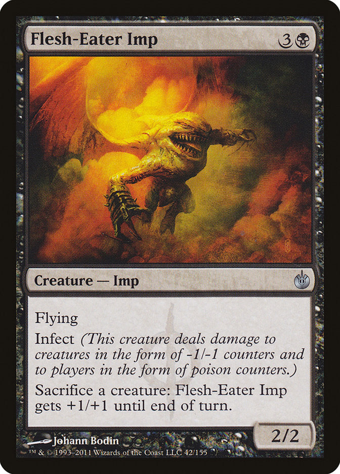 Flesh-Eater Imp [Mirrodin Besieged] | PLUS EV GAMES 