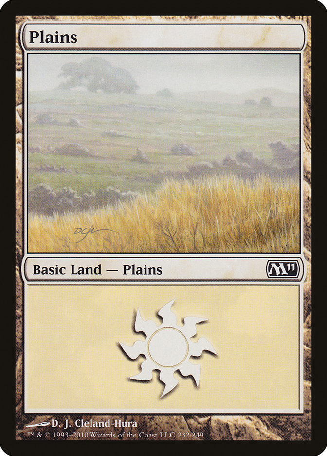 Plains (232) [Magic 2011] | PLUS EV GAMES 