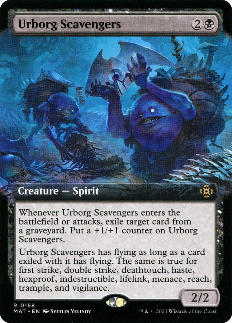 Urborg Scavengers (Extended Art) [March of the Machine: The Aftermath] | PLUS EV GAMES 