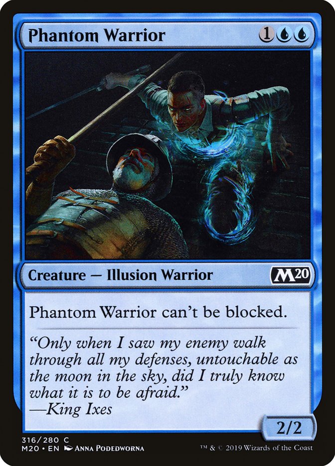 Phantom Warrior [Core Set 2020] | PLUS EV GAMES 