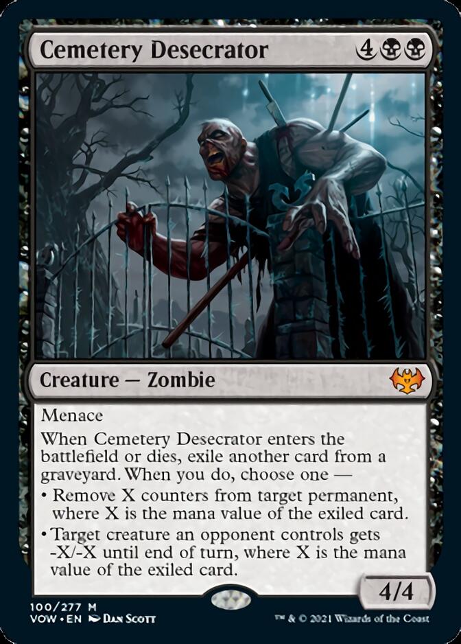 Cemetery Desecrator [Innistrad: Crimson Vow] | PLUS EV GAMES 