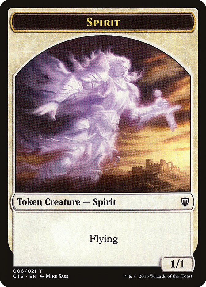 Spirit (006/021) [Commander 2016 Tokens] | PLUS EV GAMES 