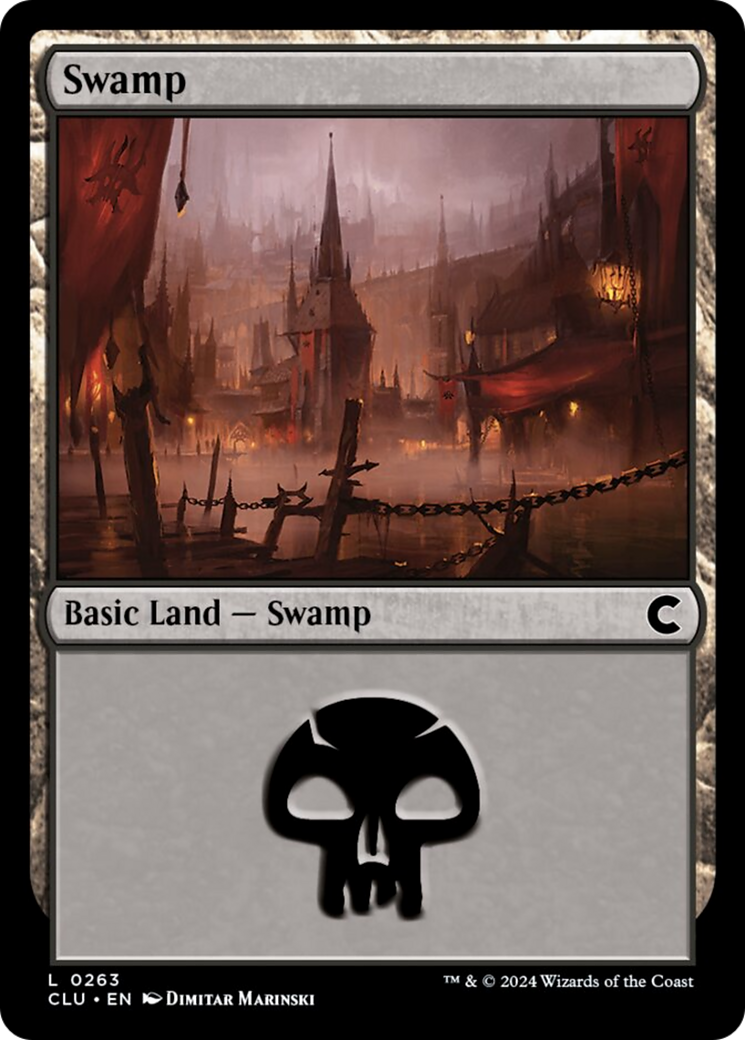 Swamp (0263) [Ravnica: Clue Edition] | PLUS EV GAMES 