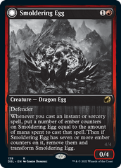 Smoldering Egg // Ashmouth Dragon [Innistrad: Double Feature] | PLUS EV GAMES 