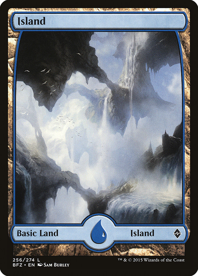 Island (256) [Battle for Zendikar] | PLUS EV GAMES 